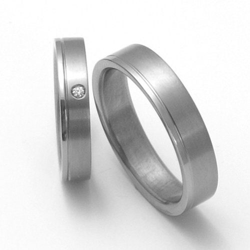 Dámský titanový snubní prsten TTN0302