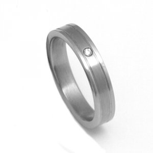 Dámský titanový snubní prsten TTN0902