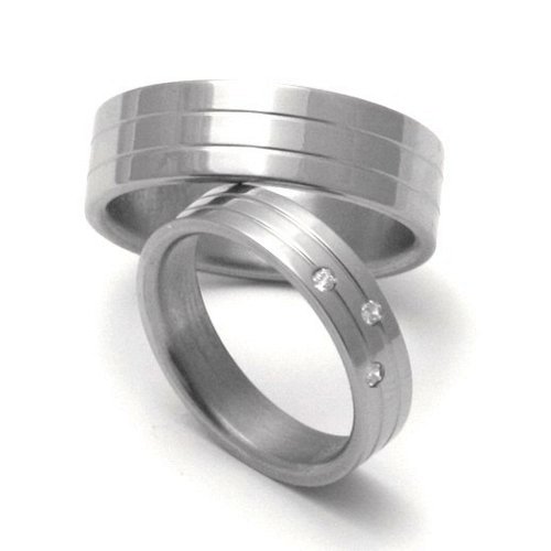 Pánský titanový snubní prsten TTN0501
