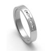 Dámský ocelový snubní prsten RZ04025