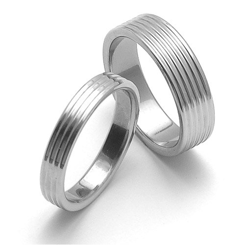 Pánský ocelový snubní prsten RZ06800