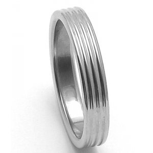 Dámský ocelový snubní prsten RZ04800
