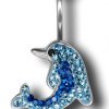 Piercing s krystaly Swarovski Dolphin02 D