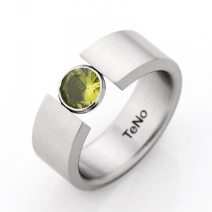 Prsten s polodrahokamem TeNo T-colours 069-209PE2