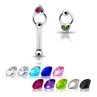 Stříbrný piercing do nosu N01039