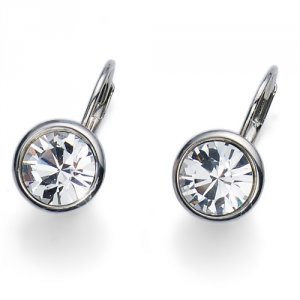 Náušnice s krystaly Swarovski Oliver Weber Simple Crystal