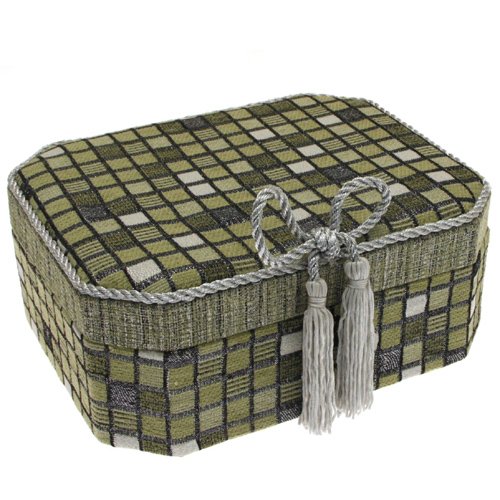 Šperkovnice JKBox Cube Green SP291-A19