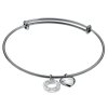 Ocelový náramek Hot Diamonds Emozioni Silver Bangle DC107