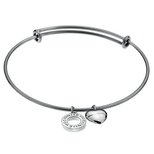 Ocelový náramek Hot Diamonds Emozioni Silver Bangle DC107