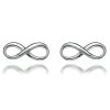 Stříbrné náušnice Hot Diamonds Infinity DE390