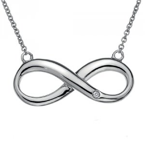 Stříbrný náhrdelník Hot Diamonds Infinity DN096