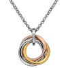 Stříbrný přívěsek Hot Diamonds Trio Rose Gold DP544