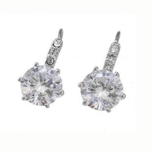 Náušnice s krystaly Swarovski Oliver Weber True