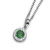 Přívěsek s krystaly Swarovski Oliver Weber Clear Green 61112GRE