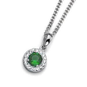 Přívěsek s krystaly Swarovski Oliver Weber Clear Green 61112GRE
