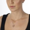 Stříbrný přívěsek Hot Diamonds Eternity Rose Gold DP373