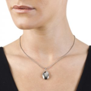 Stříbrný přívěsek Hot Diamonds Memoirs Oval Locket