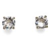 Náušnice s krystaly Swarovski Oliver Weber Brilli 22363RG