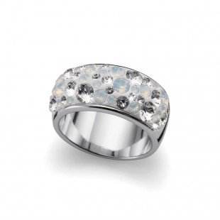 Prsten s krystaly Swarovski Oliver Weber Chic 41111R