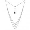 Stříbrný náhrdelník s krystaly Swarovski Oliver Weber Signs 61115