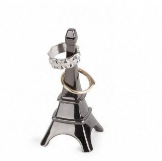 Malý stojan na prsteny Umbra Eiffel Tower - tmavě šedý