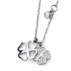 Přívěsek s krystaly Swarovski Oliver Weber Fourleaf crystal