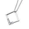 Přívěsek s krystaly Swarovski Oliver Weber Squary