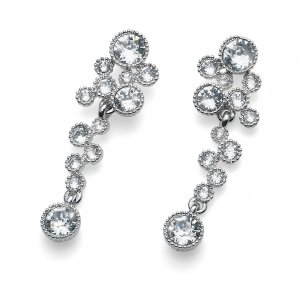 Náušnice s krystaly Swarovski Oliver Weber External crystal