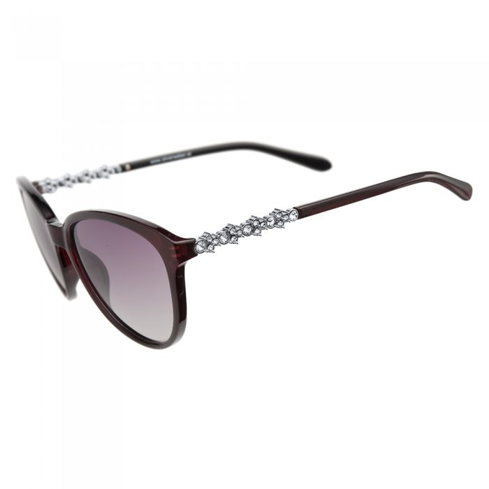 Sluneční brýle s krystaly Swarovski Oliver Weber Rio red
