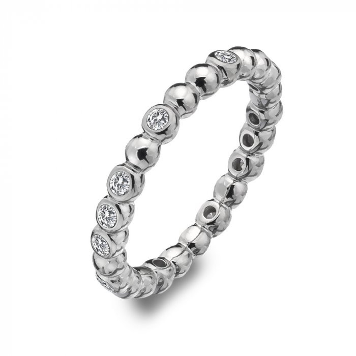 Stříbrný prsten Hot Diamonds Emozioni ER024