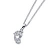 Stříbrný přívěsek s krystaly Swarovski Oliver Weber Pace crystal