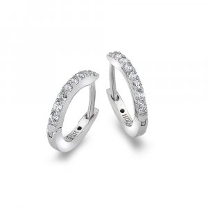 Stříbrné náušnice Hot Diamonds Flora DE581