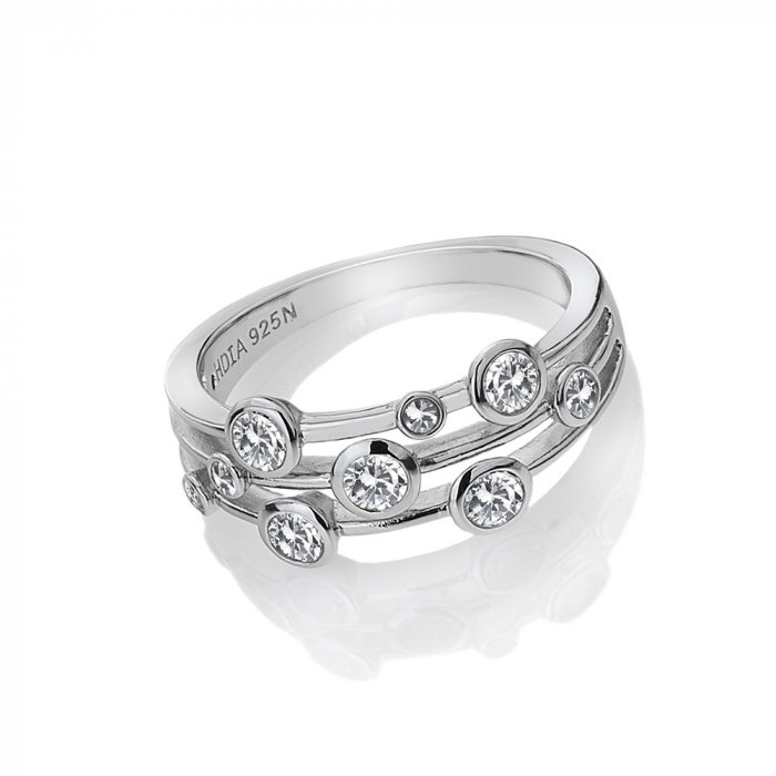 Stříbrný prsten Hot Diamonds Willow DR207