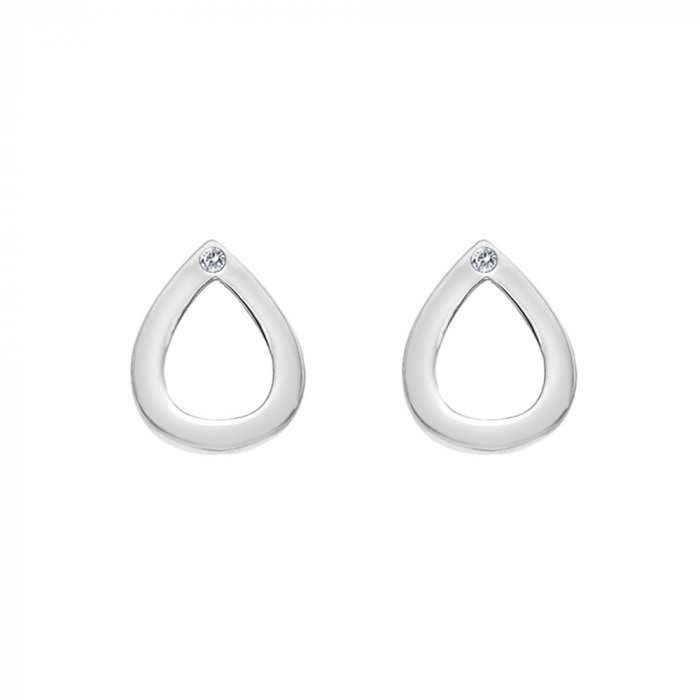 Stříbrné náušnice Hot Diamonds Diamond Amulets DE615