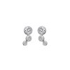 Stříbrné náušnice Hot Diamonds Tender DE640