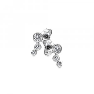 Stříbrné náušnice Hot Diamonds Tender DE640
