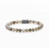 Dámský náramek Rebel & Rose Labradorite Shield 925 RR-6S005-S-S