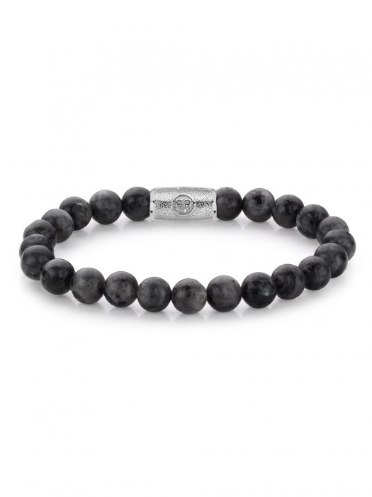 Pánský náramek Rebel & Rose Grey Seduction RR-80026-S-L