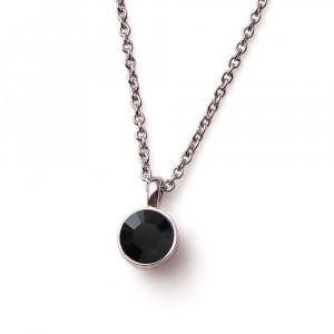 Přívěsek s krystaly Swarovski Oliver Weber Uno RH CRY jet