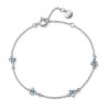 Náramek se zirkony Oliver Weber Wispy RH CZ blue