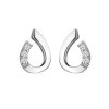 Stříbrné náušnice Hot Diamonds Much Loved DE729