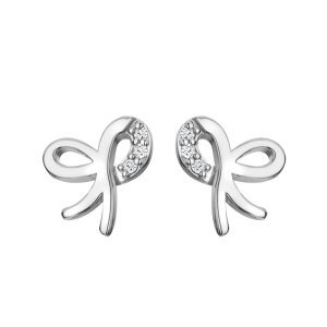 Stříbrné náušnice Hot Diamonds Much Loved DE730