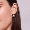 Stříbrné náušnice Hot Diamonds x Jac Jossa Hope DE758