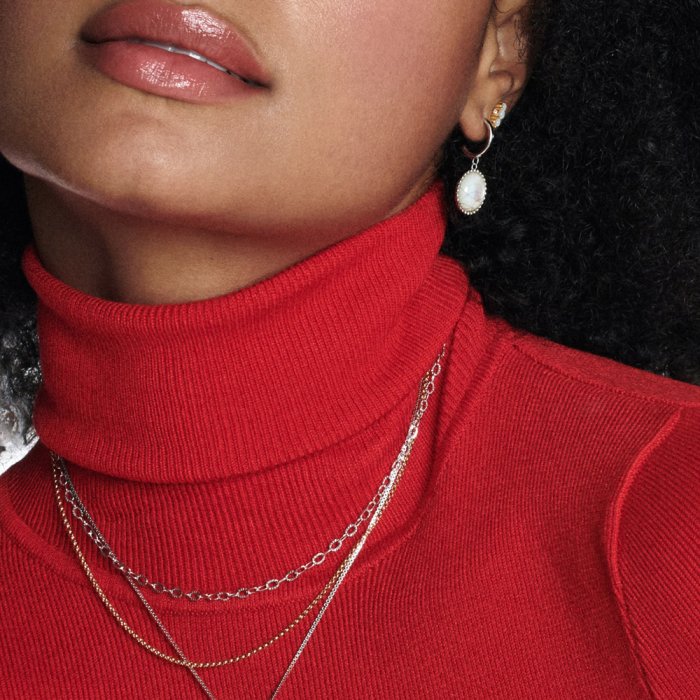Stříbrný řetízek Hot Diamonds Linked CH126