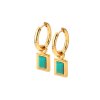 Stříbrné náušnice Hot Diamonds X Gemstones DE764