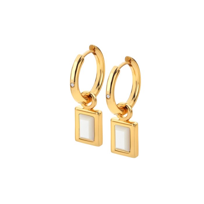 Stříbrné náušnice Hot Diamonds X Gemstones DE765