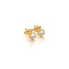 Stříbrné náušnice Hot Diamonds X Gemstones Droplet DE774