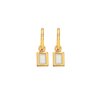 Stříbrné náušnice Hot Diamonds X Gemstones DE765