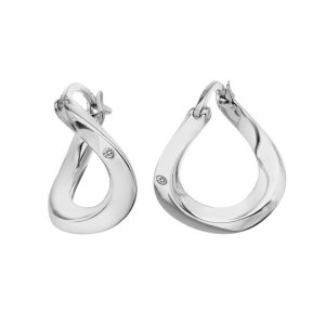 Stříbrné náušnice Hot Diamonds Huggies DE792