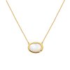 Stříbrný náhrdelník Hot Diamonds X Gemstones Oval DN186